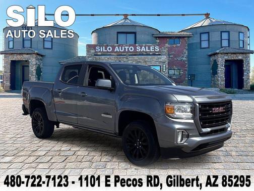 Satin Steel Metallic 2022 GMC Canyon Elevation
