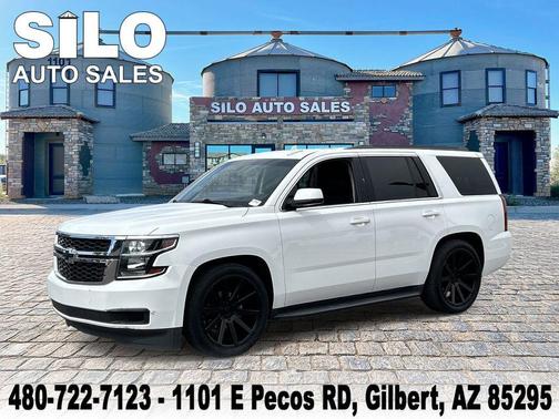 Summit White 2018 Chevrolet Tahoe LT