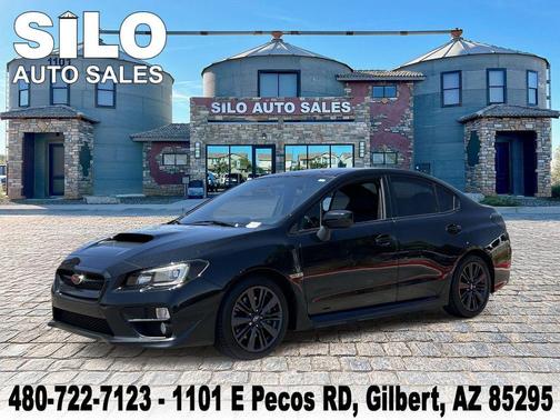 Crystal Black Silica 2015 Subaru WRX Limited