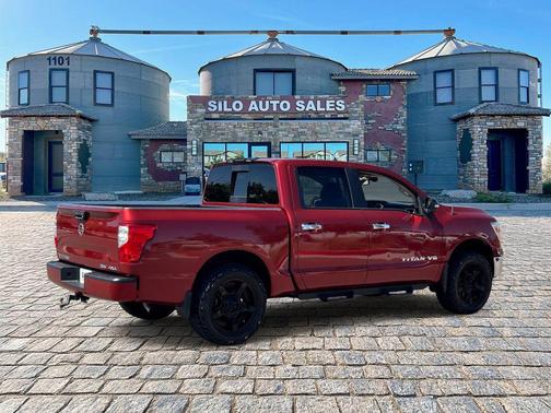 Cayenne Red 2018 Nissan Titan SV