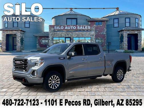 Satin Steel Metallic 2021 GMC Sierra 1500 AT4