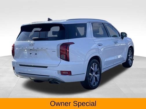 White 2021 Hyundai PALISADE Limited