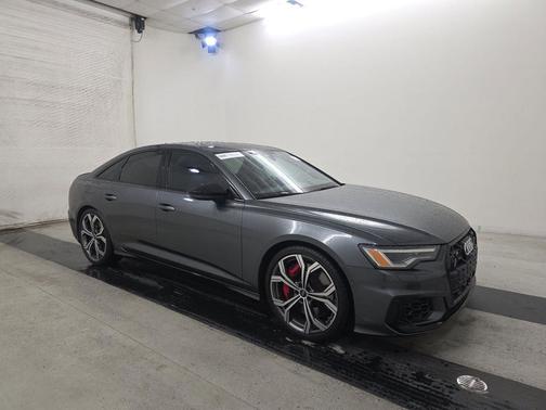 Red 2025 Audi S6 Premium Plus