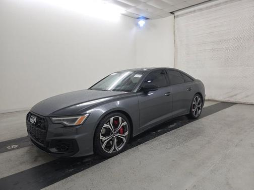 Red 2025 Audi S6 Premium Plus