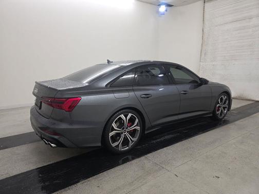 Red 2025 Audi S6 Premium Plus