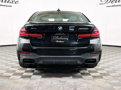 Black Sapphire Metallic 2023 BMW M550 i Xdrive