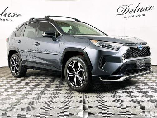 Magnetic Gray Metallic w/Midnight Black Roof 2021 Toyota RAV4 Prime XSE