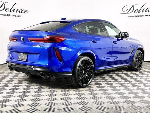 Marina Bay Blue Metallic 2025 BMW X6 M Competition