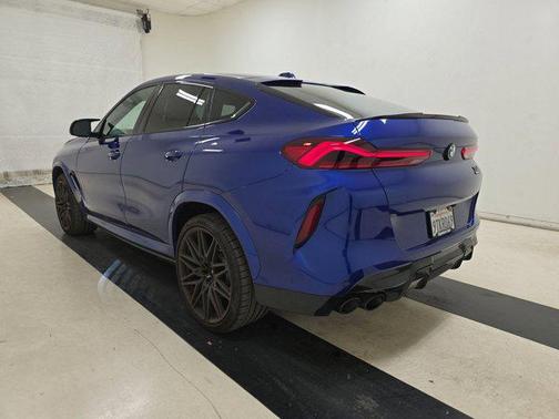 Marina Bay Blue Metallic 2025 BMW X6 M Competition
