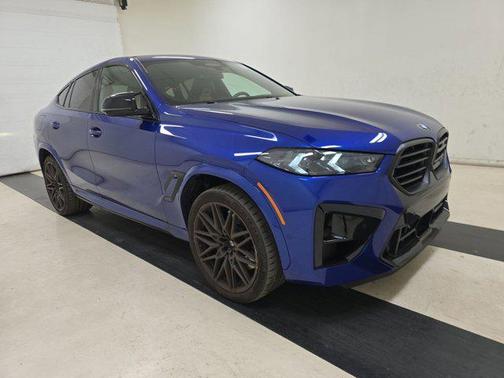 Marina Bay Blue Metallic 2025 BMW X6 M Competition