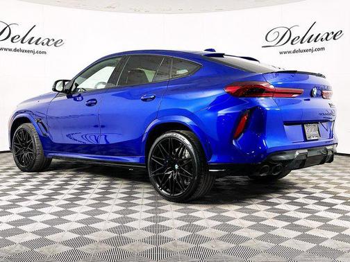 Marina Bay Blue Metallic 2025 BMW X6 M Competition