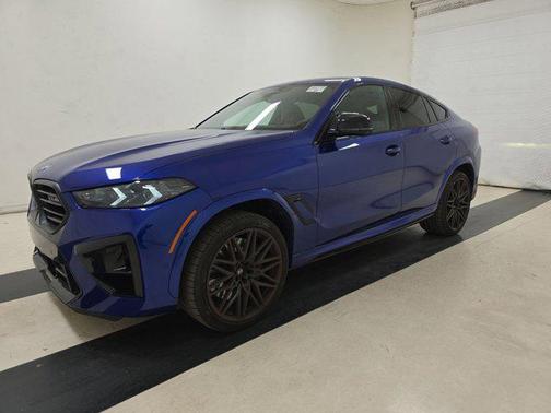 Marina Bay Blue Metallic 2025 BMW X6 M Competition