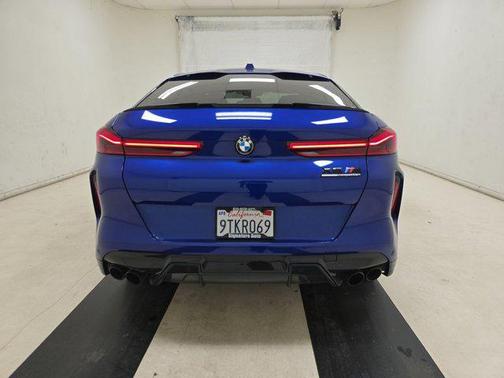 Marina Bay Blue Metallic 2025 BMW X6 M Competition