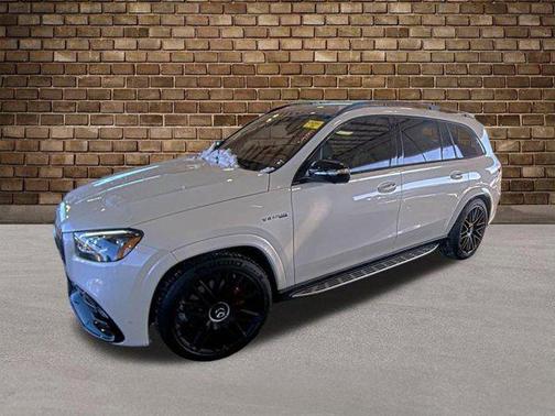 designo Diamond White Bright 2021 Mercedes-Benz AMG GLS 63 Base