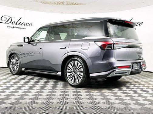 Anthracite Gray 2025 INFINITI QX80 Luxe
