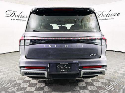 Anthracite Gray 2025 INFINITI QX80 Luxe