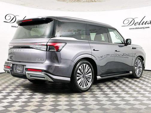 Anthracite Gray 2025 INFINITI QX80 Luxe