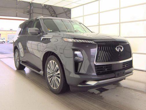 Anthracite Gray 2025 INFINITI QX80 Luxe
