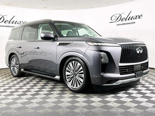Anthracite Gray 2025 INFINITI QX80 Luxe