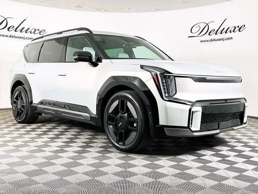 Ivory Silver 2024 Kia EV9 GT-Line