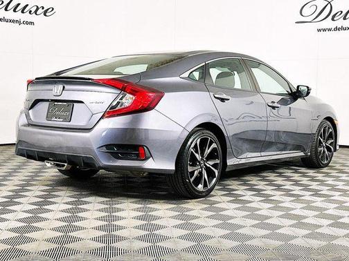 Gray 2021 Honda Civic Sport