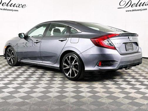 Gray 2021 Honda Civic Sport