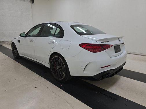 White 2025 Mercedes-Benz AMG C 63 AMG C 63 S E Performance