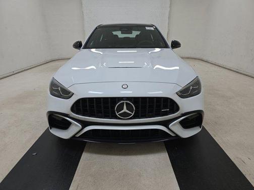 White 2025 Mercedes-Benz AMG C 63 AMG C 63 S E Performance