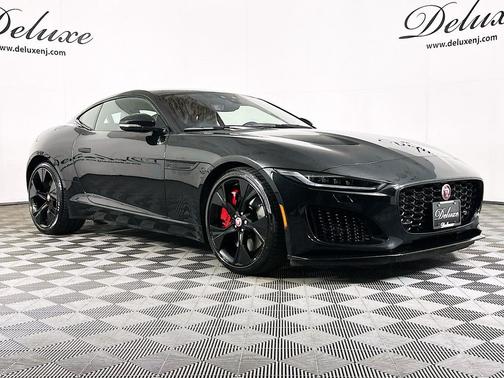 Santorini Black Metallic 2022 Jaguar F-TYPE P450