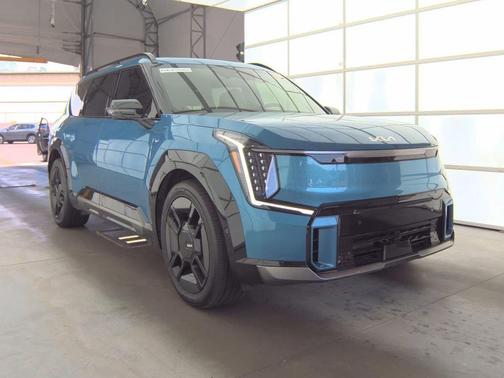 Ocean Blue 2024 Kia EV9 GT-Line