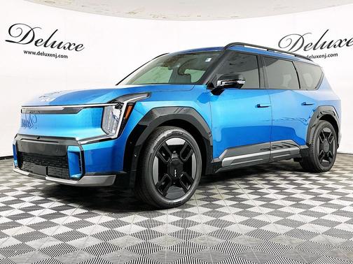 Ocean Blue 2024 Kia EV9 GT-Line