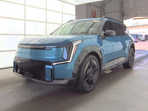 Ocean Blue 2024 Kia EV9 GT-Line