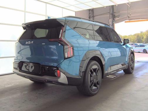 Ocean Blue 2024 Kia EV9 GT-Line