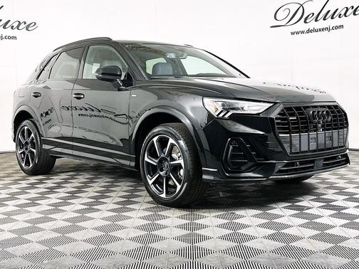Mythos Black Metallic 2025 Audi Q3 45 S line Premium Plus