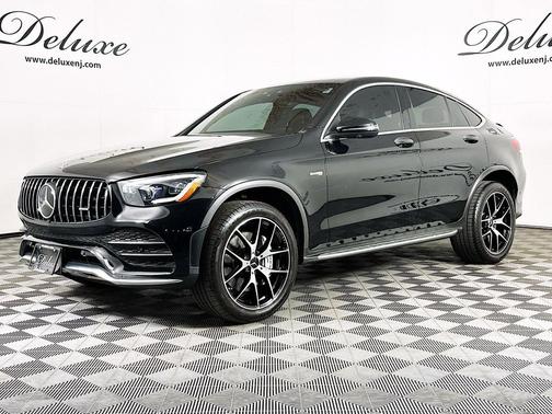 Obsidian Black Metallic 2022 Mercedes-Benz AMG GLC 43 4MATIC Coupe