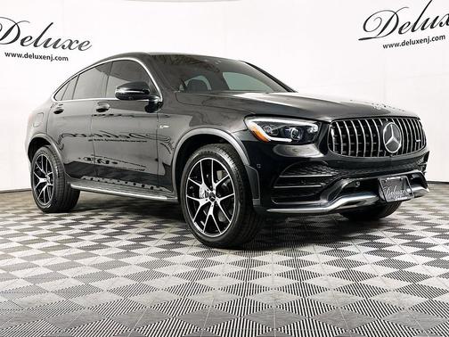 Obsidian Black Metallic 2022 Mercedes-Benz AMG GLC 43 4MATIC Coupe