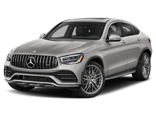 Obsidian Black Metallic 2022 Mercedes-Benz AMG GLC 43 4MATIC Coupe