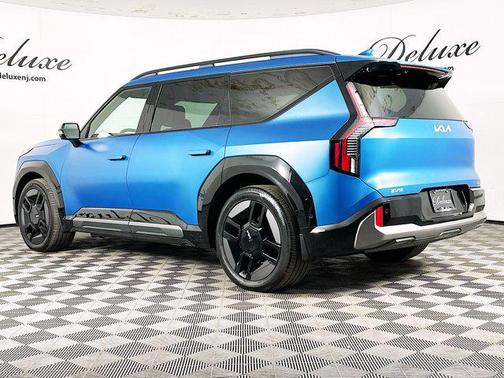 Ocean Blue Matte 2024 Kia EV9 GT-Line