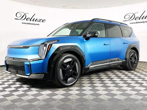 Ocean Blue Matte 2024 Kia EV9 GT-Line