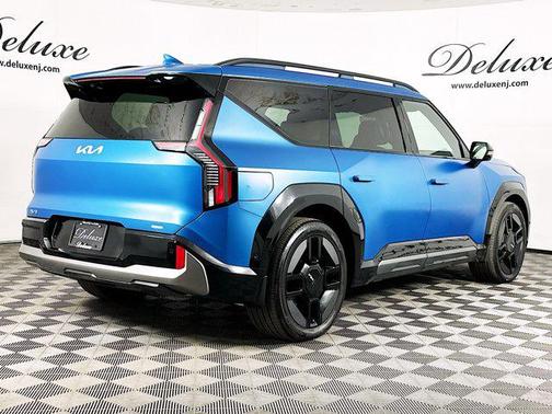Ocean Blue Matte 2024 Kia EV9 GT-Line