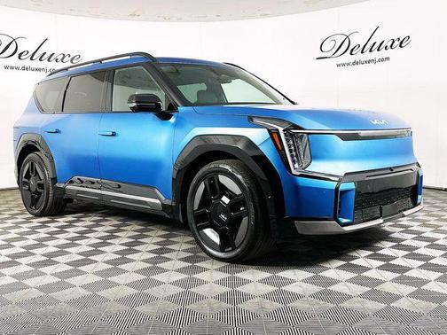 Ocean Blue Matte 2024 Kia EV9 GT-Line