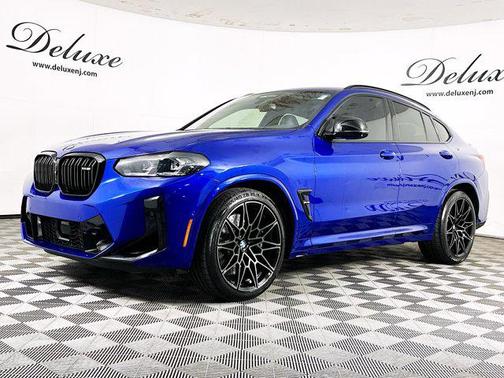 Marina Bay Blue Metallic 2024 BMW X4 M AWD