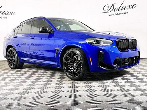 Marina Bay Blue Metallic 2024 BMW X4 M AWD