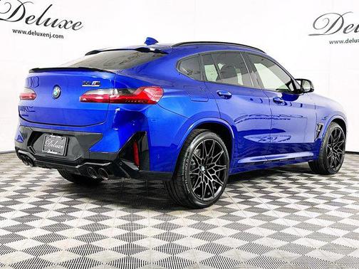 Marina Bay Blue Metallic 2024 BMW X4 M AWD