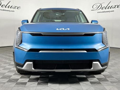 Ocean Blue Matte 2024 Kia EV9 Land
