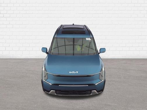 Ocean Blue Matte 2024 Kia EV9 Land
