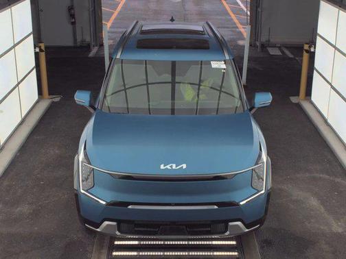 Ocean Blue Matte 2024 Kia EV9 Land