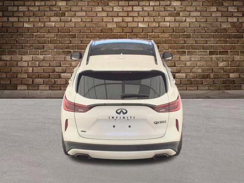 Radiant White 2024 INFINITI QX50 SPORT