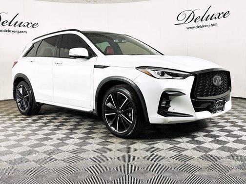 Radiant White 2024 INFINITI QX50 SPORT