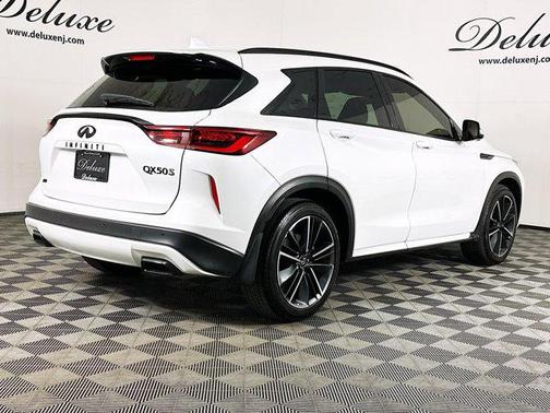 Radiant White 2024 INFINITI QX50 SPORT